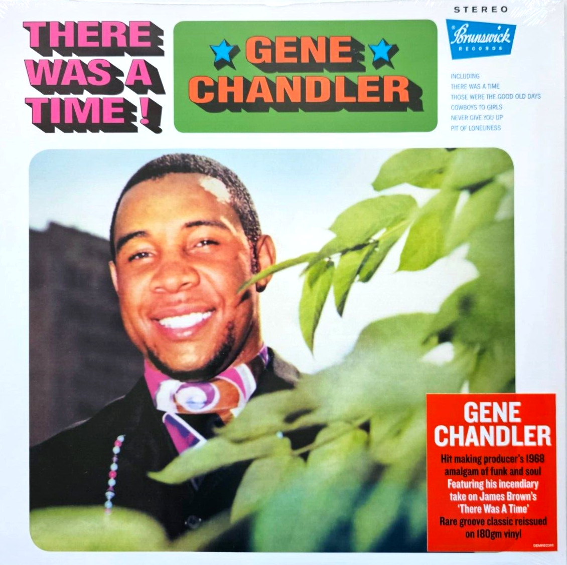 Gene Chandler There Was A Time 2019 LP Album vinyl record NEW Soul on Brunswick