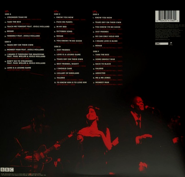 Amy Winehouse – At The BBC LP Album vinyl record 2021 3LP on UMC 180Gram Live