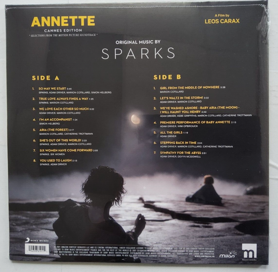 Sparks – Annette Cannes Limited edition green LP Album vinyl record with Poster