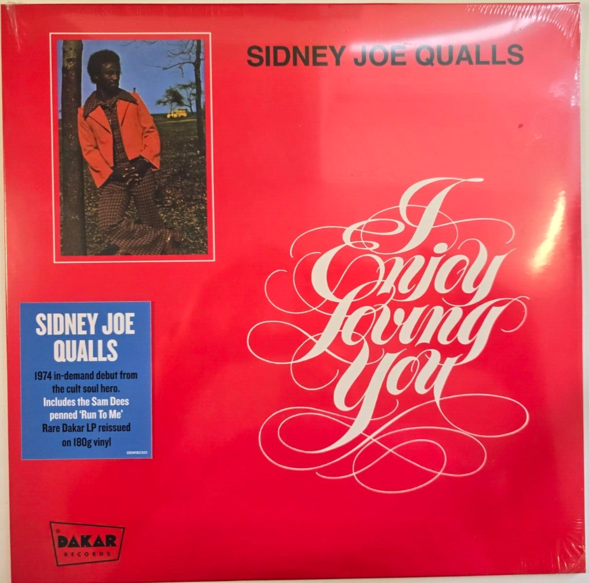 Sidney Joe Qualls ‎– I Enjoy Loving You LP Album vinyl record 180gram reissue