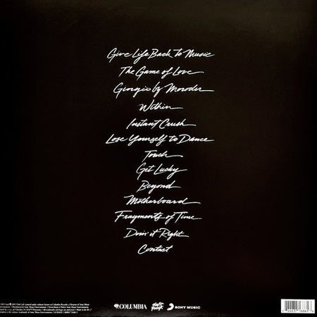 Daft Punk Random Access Memories LP Album vinyl record 2022 reissue on ADA
