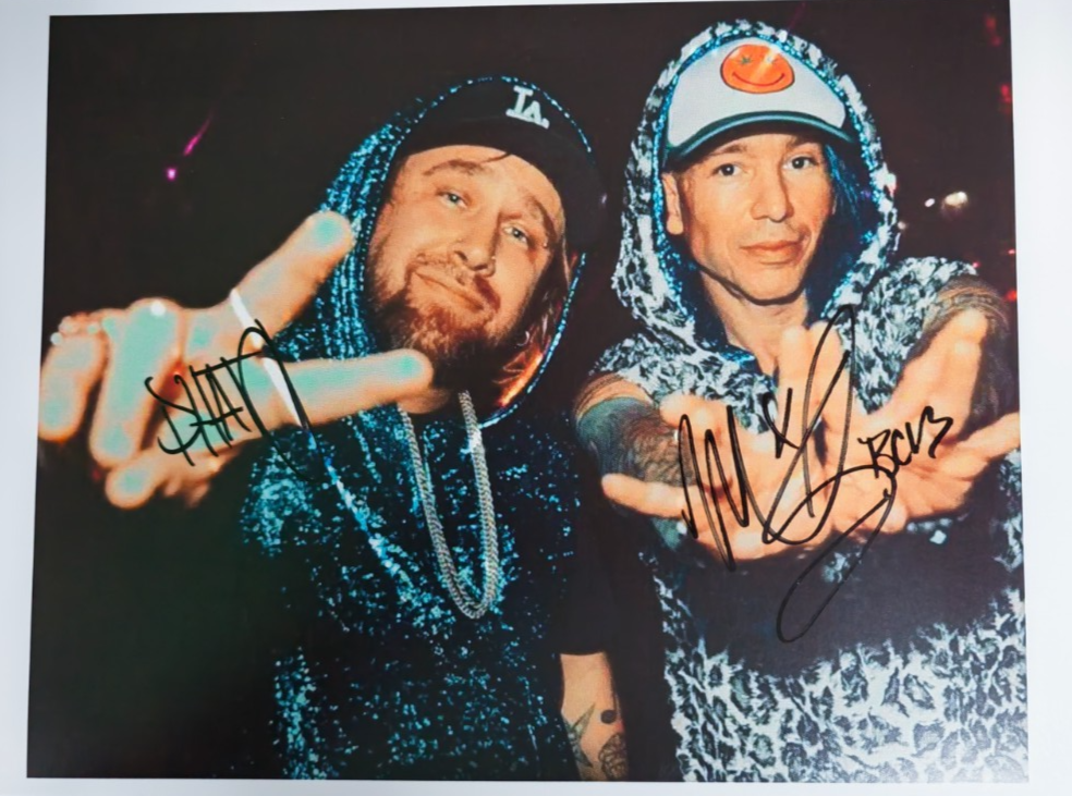 Brokencyde Hand-Signed Photograph Authentic Autographs on size A4 print