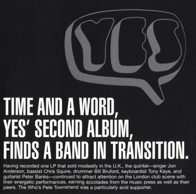 Yes  Time And A Word CD Album 2003 Expanded Remastered reissue on Rhino Music
