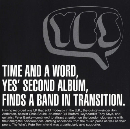 Yes  Time And A Word CD Album 2003 Expanded Remastered reissue on Rhino Music