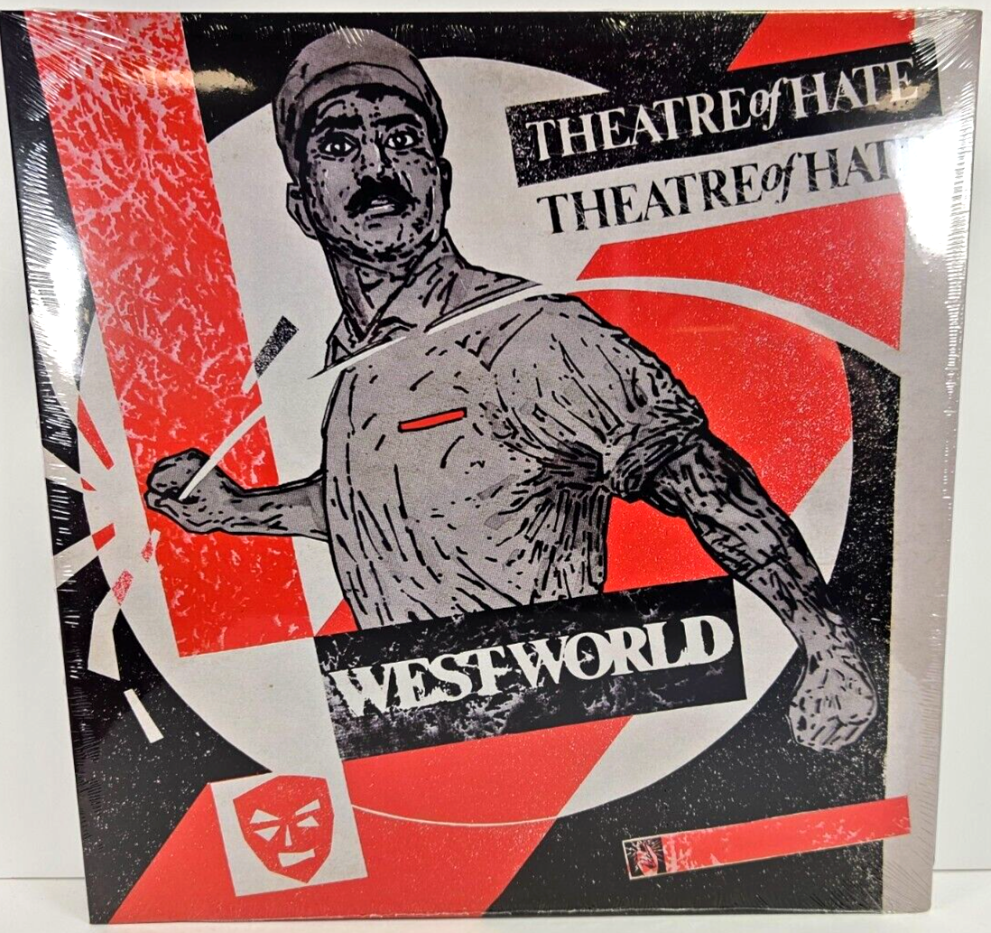 Theatre Of Hate – Westworld limited Red LP Album vinyl record goth rock new 2022