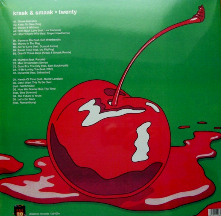 Kraak & Smaak Twenty LP Album vinyl record 2023 on Jalapeno Records compilation