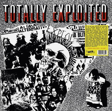The Exploited – Totally Exploited LP Album vinyl record Radiation Reissues red