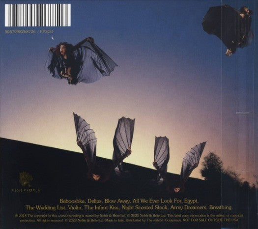 Kate Bush Never For Ever CD album 2023 remastered in digipak echopak US Edition