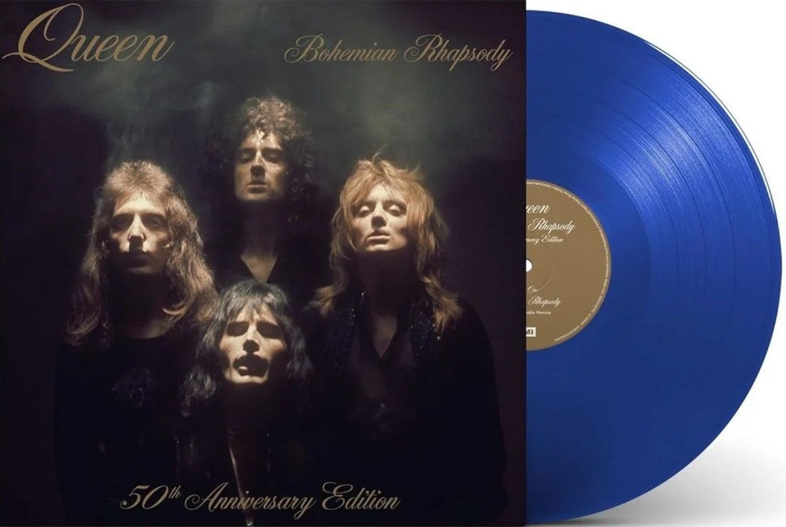Queen – Bohemian Rhapsody 7" Vinyl Record Limited Blue 2025 Anniversary
