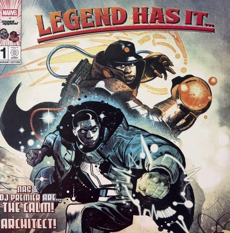 Nas + DJ Premier Light Years limited edition coloured comic variant cover 2026