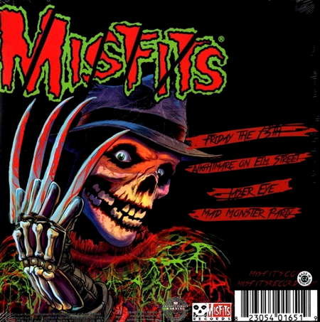 Misfits – Friday The 13th EP 12" vinyl record 20165 on Misfits Records black ed
