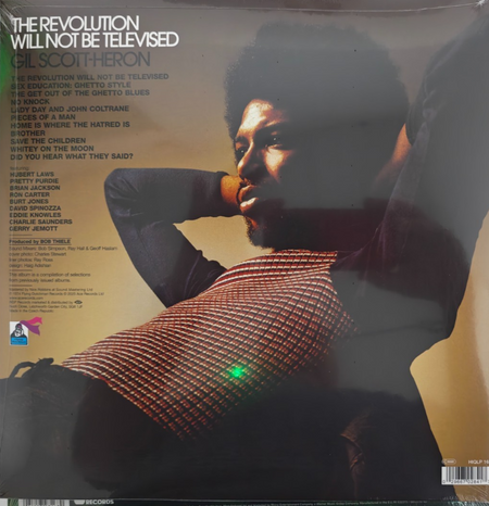 Gil Scott-Heron The Revolution Will Not Be Televised LP Album Vinyl Record 2025