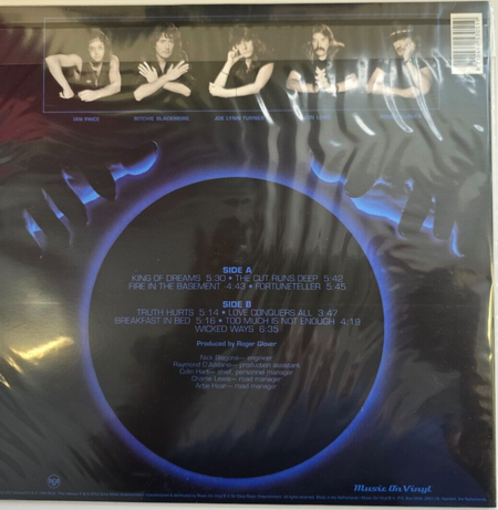 Deep Purple Slaves And Masters LP Album vinyl record 2012 remastered reissue 180