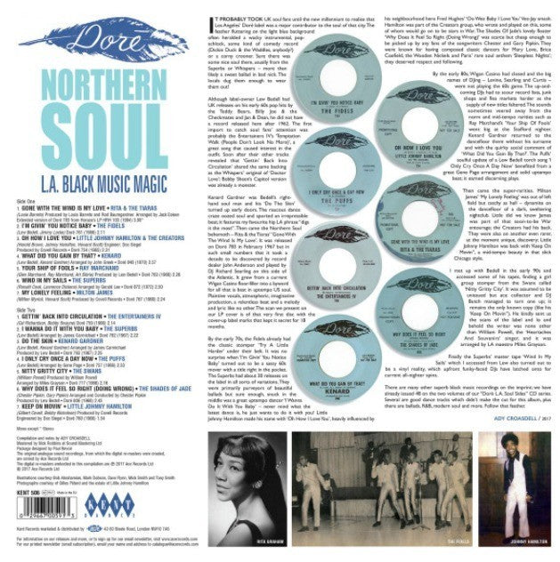 Doré Northern Soul LP Album vinyl record 2017 compilation on Kent Mono edition