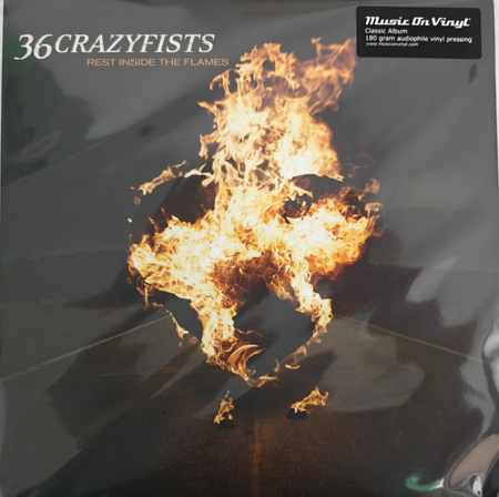 36 Crazyfists Rest Inside The Flames LP Album vinyl record 2026 Remastered 180g