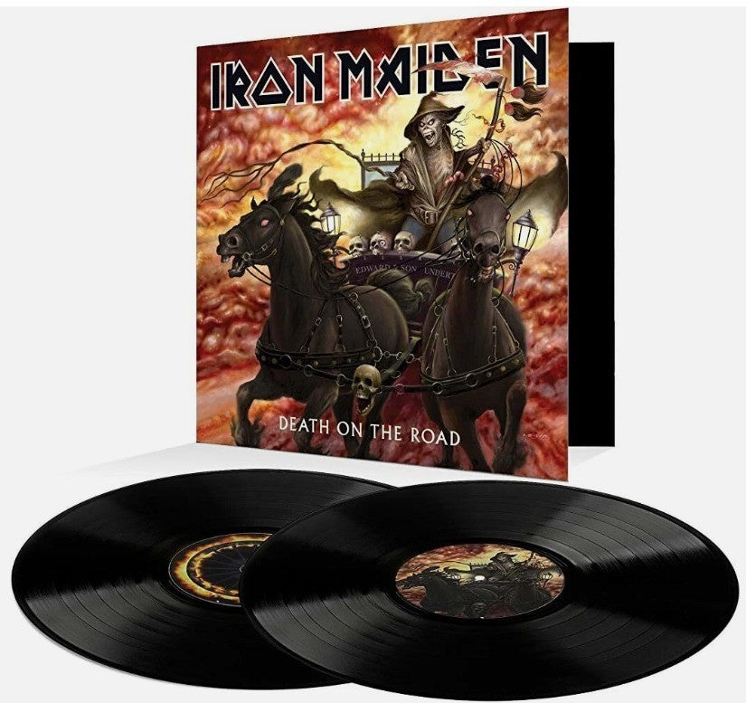 Iron Maiden Death On The Road LP Album vinyl record 2017 remastered reissue