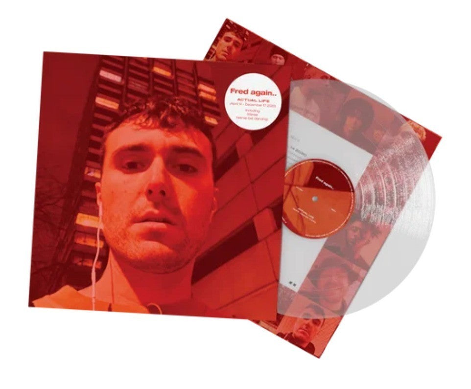 Fred again April 14 – December 17 2020 LP Album vinyl record clear 2022