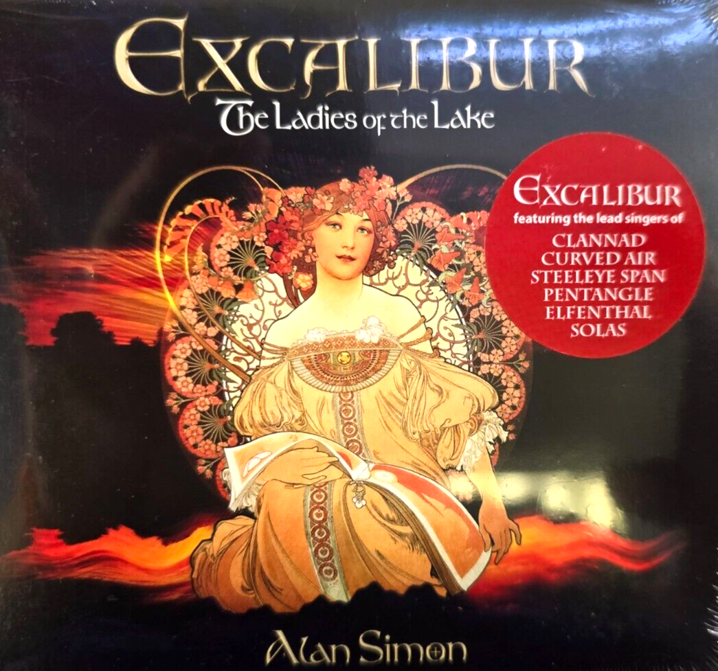 Alan Simon Excalibur (The Ladies Of The Lake) CD Album compilation 2018 digipak