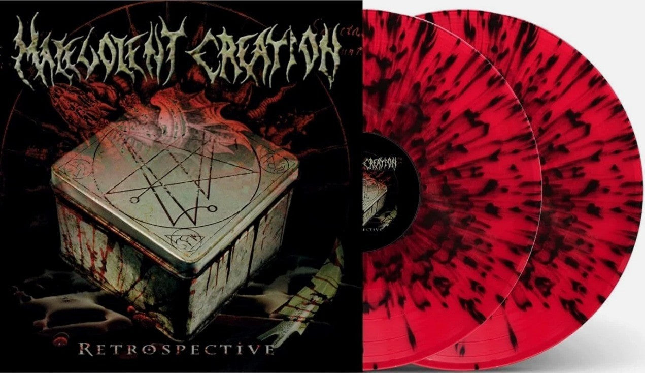 Malevolent Creation Retrospective LP Album vinyl record 2023 limited Splatter