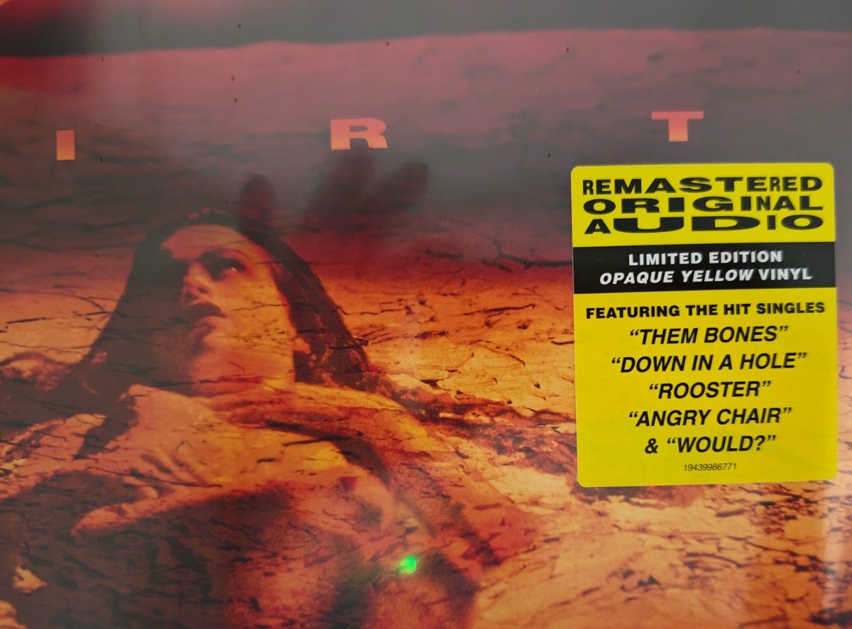 Alice In Chains – Dirt LP Album vinyl record Limited 2 x Yellow remastered 2022