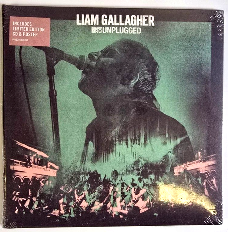 Liam Gallagher  MTV Unplugged  CD Limited edition 2020 rock in digipak on Warner