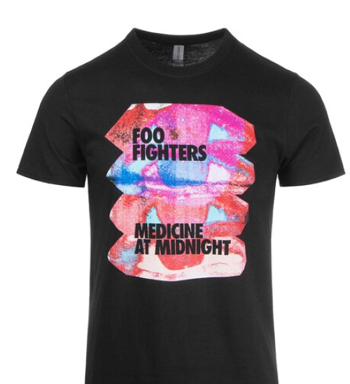 Foo Fighters Medicine at Midnight Licensed Merch unisex T Shirt Size XL