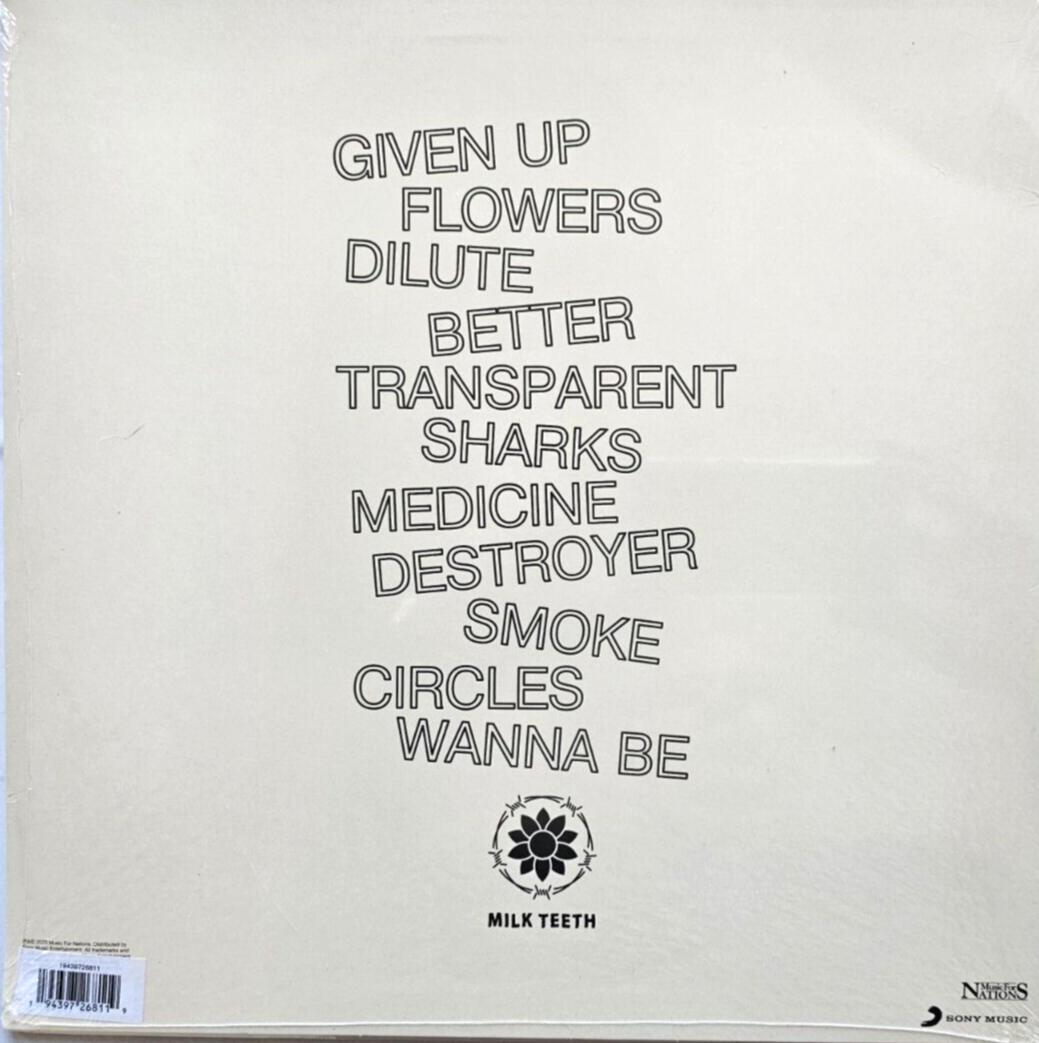 Milk Teeth – Milk Teeth 2020 limited edition orange LP Album vinyl record