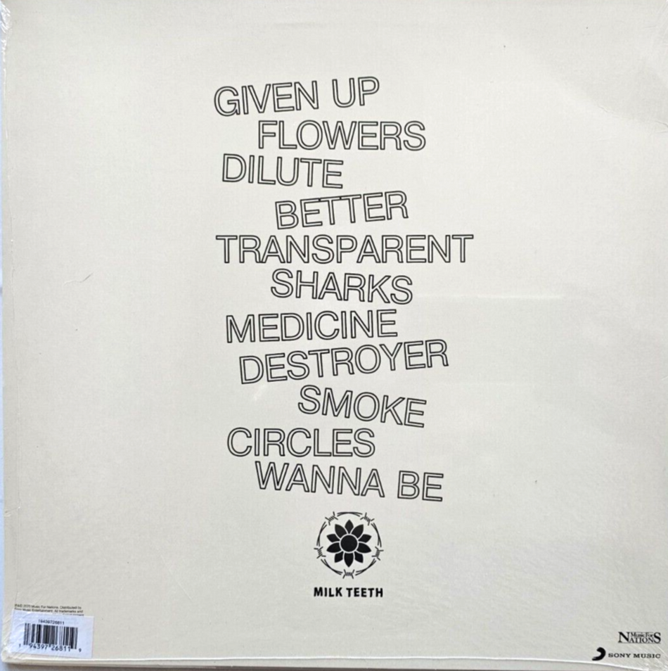 Milk Teeth – Milk Teeth 2020 limited edition orange LP Album vinyl record