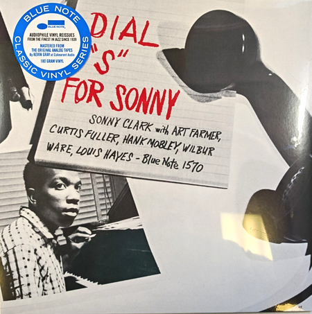Sonny Clark Dial "S" For SonnyLP Album vinyl record Mono Reissue 180G Blue Note