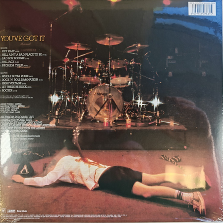 AC/DC Live LP Album vinyl record 2009 remastered 180gram reissue in Gatefold