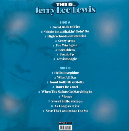 Jerry Lee Lewis This Is Jerry Lee Lewis Album Vinyl Record coloured compilation