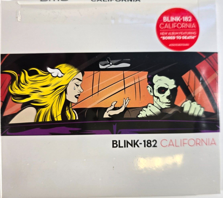 Blink-182 – California  CD Album 2016 in digipak on BMG Punk rock