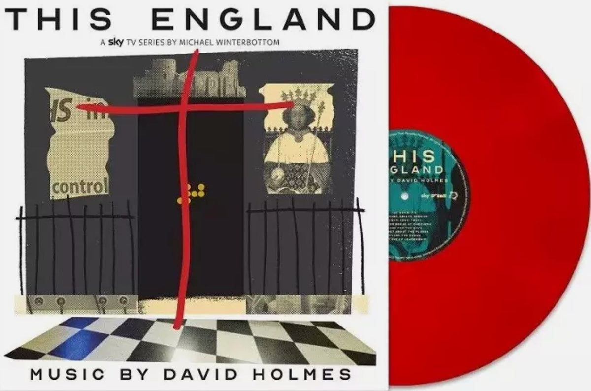 David Holmes This England LP Vinyl Record limited Red 2023 OST Numbered