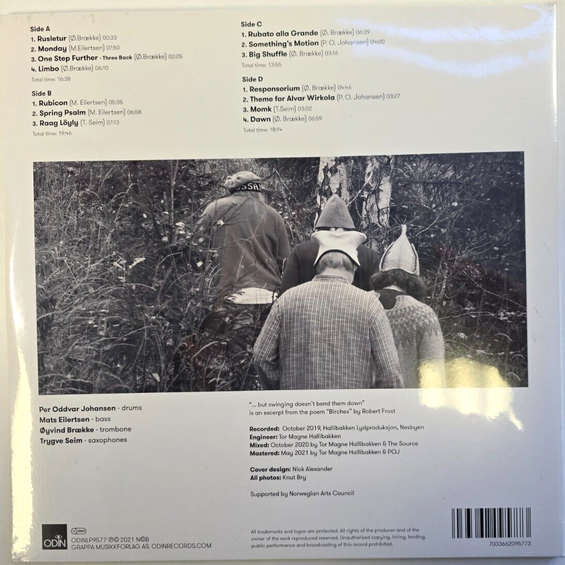 Krezip – Any Day Now  LP Alum vinyl record  2023 limited clear 180gram