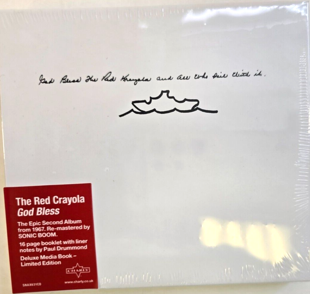 Red Krayola God Bless The Red Krayola And All Who Sail With It CD Album remaster