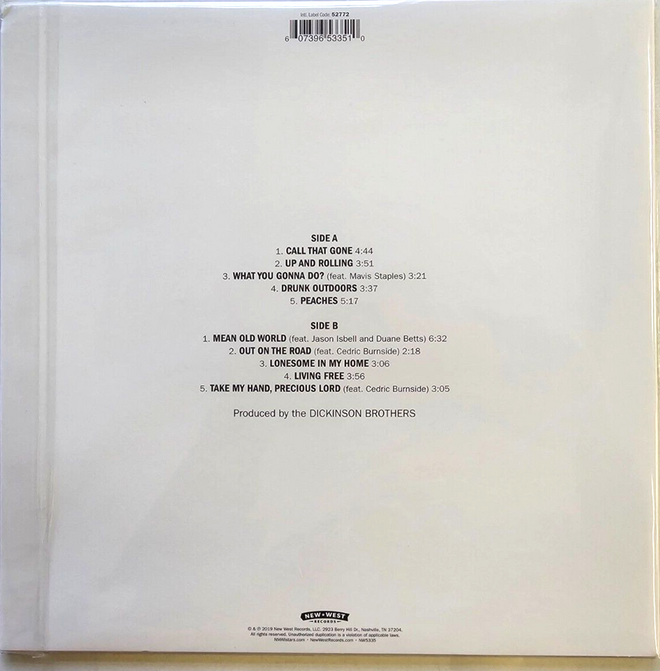 North Mississippi Allstars – Up And Rolling LP Album vinyl record 2021 US import