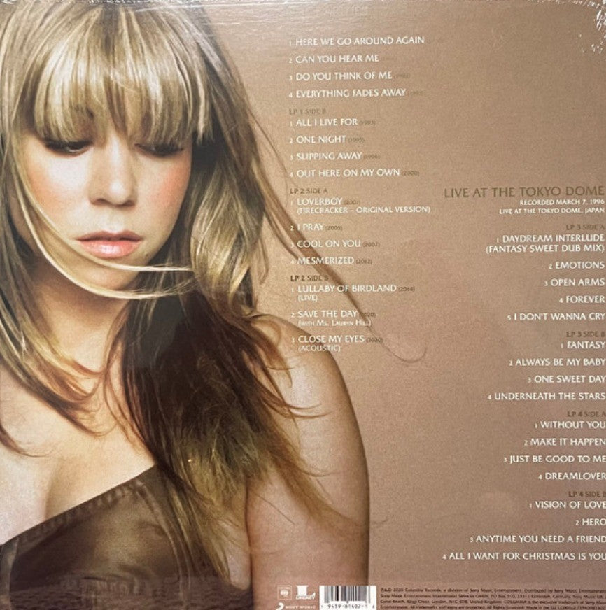 Mariah Carey The Rarities LP Album vinyl record 4 LP Boxset Remastered reissue