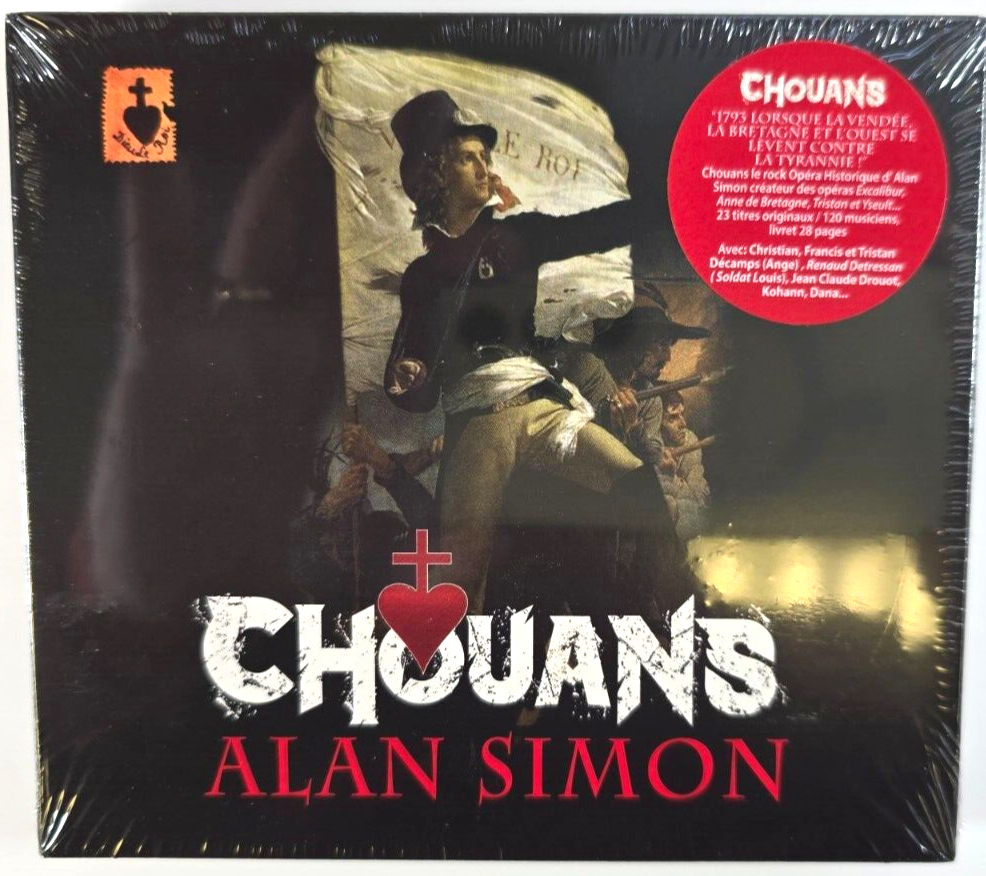 Alan Simon – Chouans  2 x CD Album on Babaïka Productions in digipak 2019