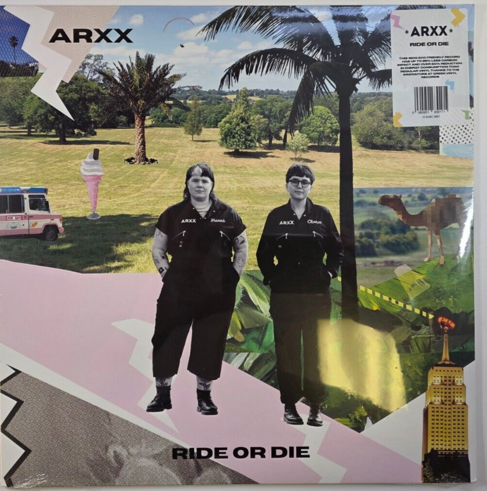 ARXX – Ride or Die  LP Album vinyl record limited yellow 2022 indie rock