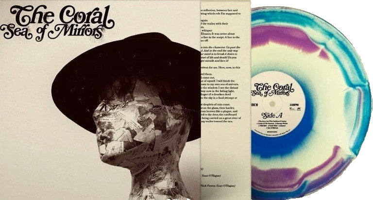 The Coral – Sea Of Mirrors LP Album vinyl record limited Tri Colour 2023