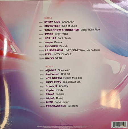 Now That’s What I Call K-Pop Vinyl LP Album record 2024 compilation on Universal