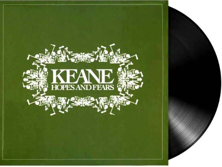 Keane Hopes And Fears LP Album vinyl record 2017 reissue on Island