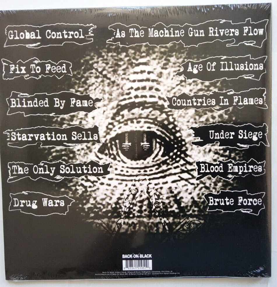 Death Dealers – Files Of Atrocity 2021 reissue red LP Album vinyl record MINT