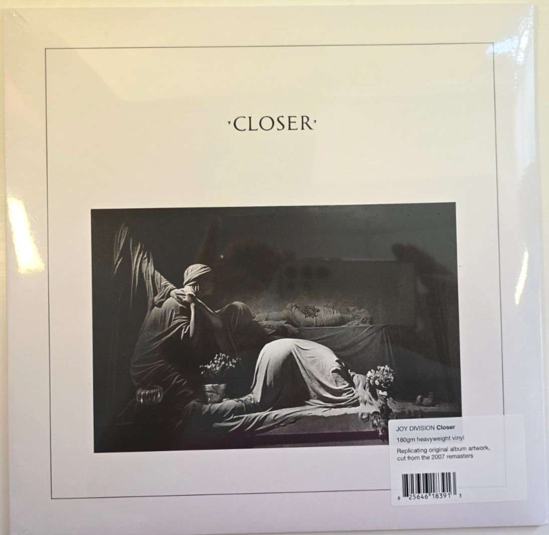 Joy Division Closer LP Album vinyl record 2015 remastered reissue 180gram Rhino