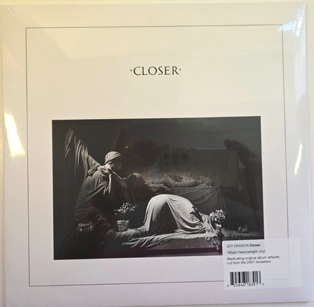 Joy Division Closer LP Album vinyl record 2015 remastered reissue 180gram Rhino