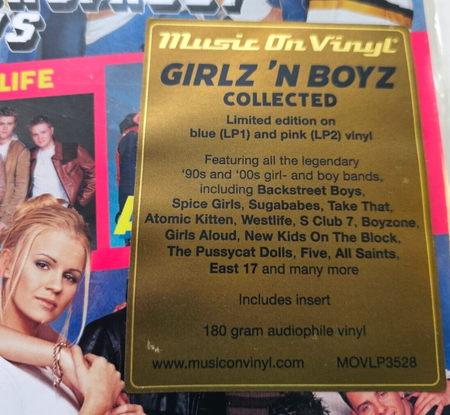 Girlz 'N Boyz Collected Limited Edition 2 x coloured LP Album vinyl record 2023