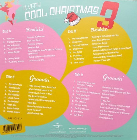 A Very Cool Christmas 3 LP Album vinyl record limited coloured compilation 2021
