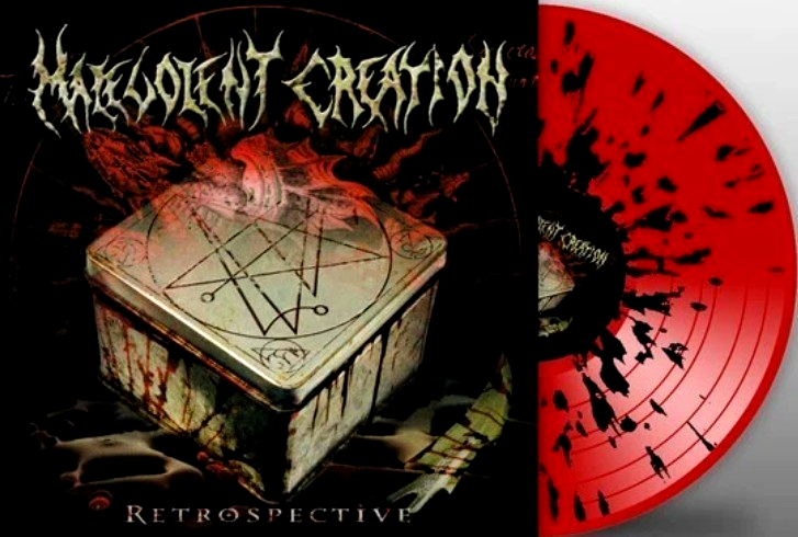 Malevolent Creation Retrospective LP Album vinyl record 2023 limited Splatter