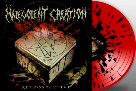 Malevolent Creation Retrospective LP Album vinyl record 2023 limited Splatter