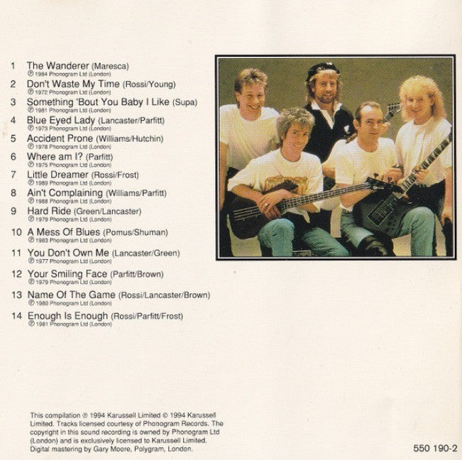 Status Quo – It's Only Rock & Roll CD Album Compilation 1994 on Specrtrum